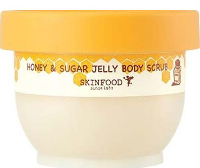 SKINFOOD Honey & Sugar Jelly Body Scrub Сахарно-медовый скраб для тела, 200 г SKINFOOD Honey & Sugar Jelly Body Scrub Сахарно-медовый скраб для тела, 200 г