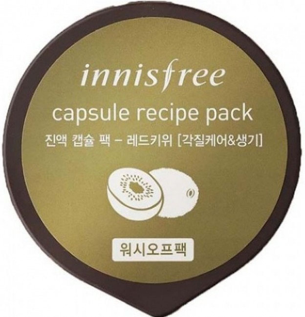 Innisfree Capsule Recipe Pack Red Kiwi Маска для лица с экстрактом красного киви, 10 мл
