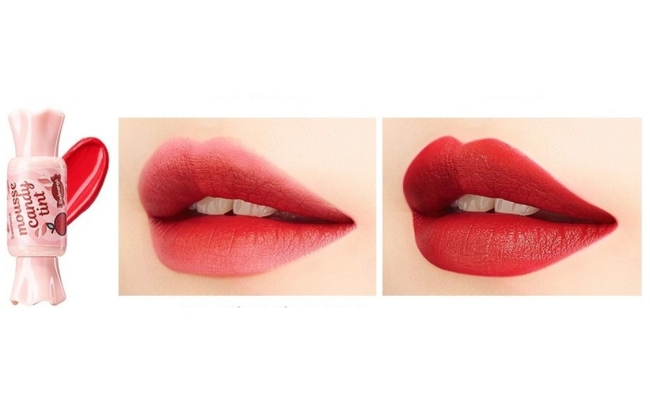 The Saem Тинт-мусс для губ Конфетка 01 Красный Манго Saemmul Mousse Candy Tint 01 Redmango Mousse, 8 г The Saem Тинт-мусс для губ Конфетка 01 Красный Манго Saemmul Mousse Candy Tint 01 Redmango Mousse, 8 г