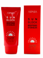 Aspasia Крем для лица солнцезащитный осветляющий Brightening UV Sun Block SPF 50+/PA+++, 70 мл