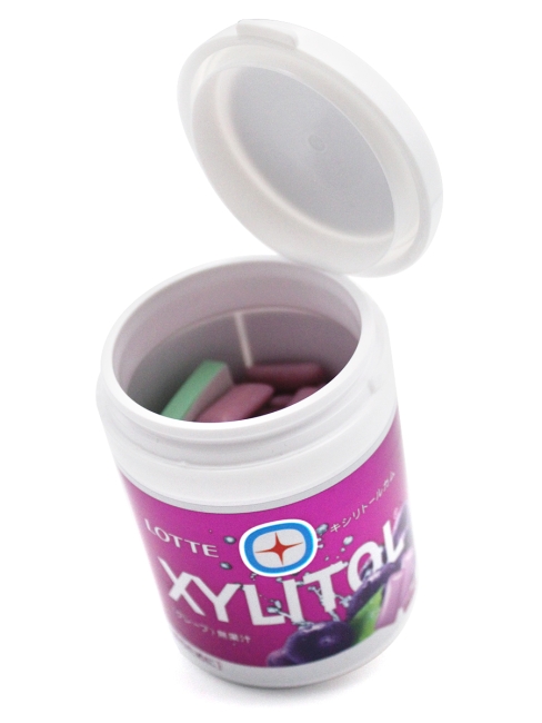 LOTTE Жевательная резинка без сахара с ксилитолом сочный виноград Xylitol Gum Grape Bottle, 133 г LOTTE Жевательная резинка без сахара с ксилитолом сочный виноград Xylitol Gum Grape Bottle, 133 г