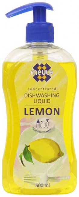 Meule Liquid Lemon Жидкость для мытья посуды, овощей и фруктов, 500 мл