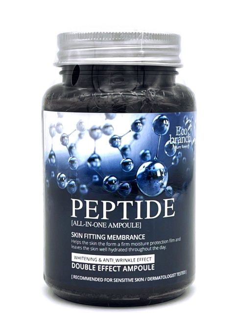 Eco Branch Сыворотка для лица с пептидами Peptide All in One Ampoule, 250 мл Eco Branch Сыворотка для лица с пептидами Peptide All in One Ampoule, 250 мл