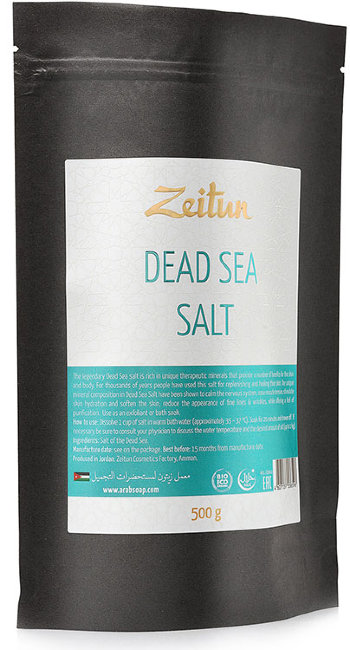 Zeitun Натуральная соль Мёртвого моря, 500 г