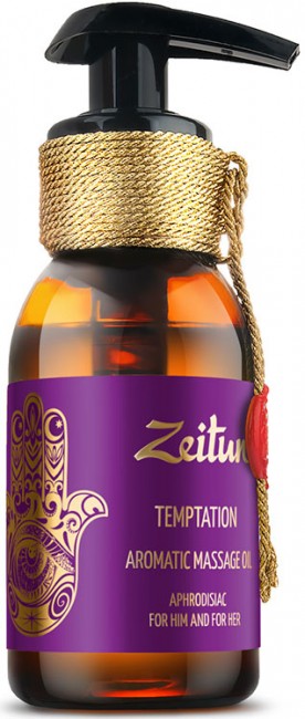 Zeitun Ароматическое массажное масло "Страсть": иланг-иланг, нероли, пачули, 100 мл
