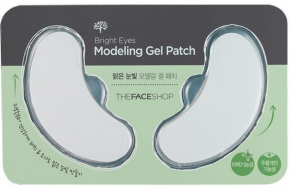 THE FACE SHOP Bright Eyes Modeling Gel Patch Осветляющие патчи под глаза, 4 г