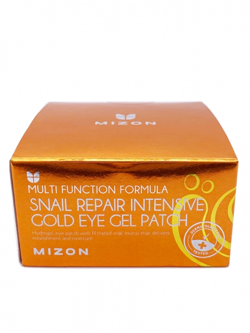 MIZON Гидрогелевые патчи с улиточным муцином Snail Repair Intensive Gold Eye Gel Patch, 60 шт