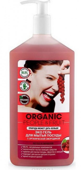 Organic People & Fruit Эко-гель для мытья посуды Органическая Смородина 500 мл