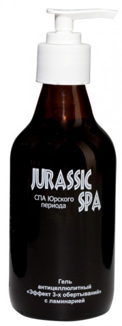 Jurassic Spa Гель эффект 3-х обертываний с ламинарией, 250 мл Jurassic Spa Гель эффект 3-х обертываний с ламинарией, 250 мл