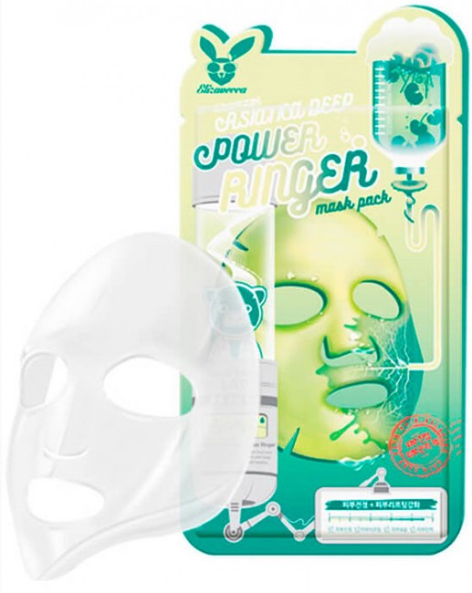 Elizavecca Centella Asiatica Deep Power Ringer Mask Pack Стимулирующая тканевая маска с экстрактом центеллы азиатской, 23 мл Elizavecca Centella Asiatica Deep Power Ringer Mask Pack Стимулирующая тканевая маска с экстрактом центеллы азиатской, 23 мл