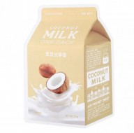 A'PIEU Coconut Milk One-Pack Увлажняющая маска с экстрактом кокоса, 21 г
