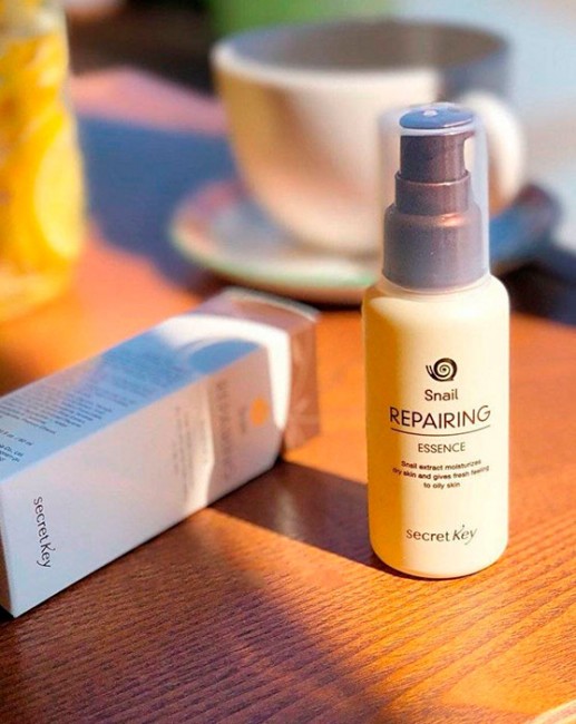 Secret Key Snail Repairing Essence Эссенция с муцином улитки для лица, 60 мл Secret Key Snail Repairing Essence Эссенция с муцином улитки для лица, 60 мл