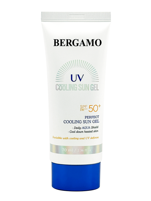 Bergamo Охлаждающий солнцезащитный гель Perfect Cooling Sun Gel SPF50+ PA++++, 70 мл