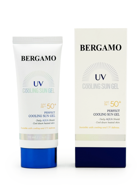 Bergamo Охлаждающий солнцезащитный гель Perfect Cooling Sun Gel SPF50+ PA++++, 70 мл
