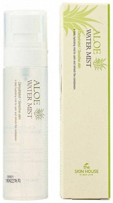 The Skin House Aloe Water Mist Увлажняющий мист на основе экстракта сока листьев алоэ, 80 мл