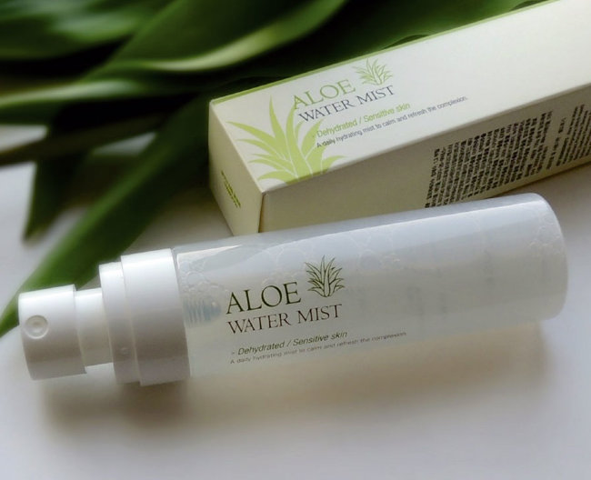 The Skin House Aloe Water Mist Увлажняющий мист на основе экстракта сока листьев алоэ, 80 мл