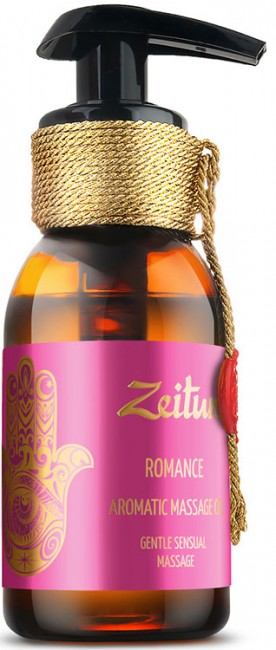 Zeitun Ароматическое массажное масло "Романтика": алая роза и сандал, 100 мл