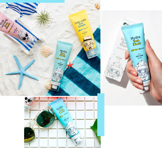 Village 11 Factory Hydra Sun Fluid SPF50+ PA++++ Увлажняющий солнцезащитный крем-флюид, 25 мл Village 11 Factory Hydra Sun Fluid SPF50+ PA++++ Увлажняющий солнцезащитный крем-флюид, 25 мл