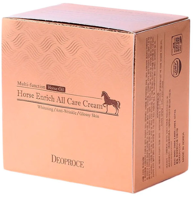 Deoproce Horse Enrich All Care Cream Питательный крем с лошадиным жиром, 100 г Deoproce Horse Enrich All Care Cream Питательный крем с лошадиным жиром, 100 г