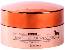 Deoproce Horse Enrich  All Care Cream Питательный крем с лошадиным жиром, 100 г
