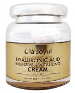 La Soyul Hyaluronic acid Intensive Revitalizing Cream Крем с Гиалуроновой кислотой для интенсивного восстановления кожи, 50 г