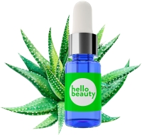 Hello Beauty Сыворотка для лица c экстрактом алоэ вера, 10 мл