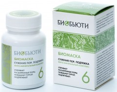 Биобьюти Биомаска № 6 Сужение пор, подтяжка, 50 г Биобьюти Биомаска № 6 Сужение пор, подтяжка, 50 г