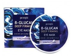 Petitfee B-Glucan Deep Firming Eye Mask Глубоко увлажняющие тканевые патчи, 60 шт
