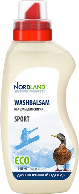 Nordland Sport Бальзам для стирки спортивной одежды, 750 мл. (21 стирка) Nordland Sport Бальзам для стирки спортивной одежды, 750 мл. (21 стирка)