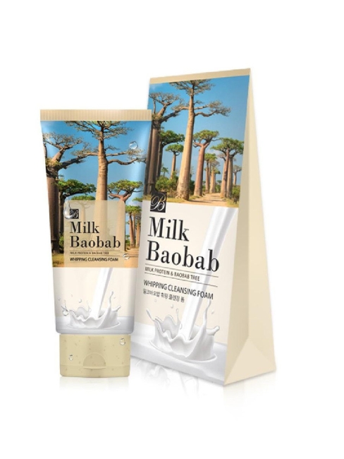 Milk Baobab Пенка для лица и тела Whipping Cleansing Foam, 120 мл Milk Baobab Пенка для лица и тела Whipping Cleansing Foam, 120 мл