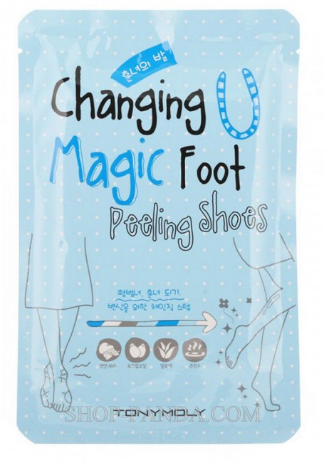 TONYMOLY Changing U Magic Foot Peeling Shoes Пилинг носочки для устранения огрубевшей кожи стоп , 2x17 г TONYMOLY Changing U Magic Foot Peeling Shoes Пилинг носочки для устранения огрубевшей кожи стоп , 2x17 г
