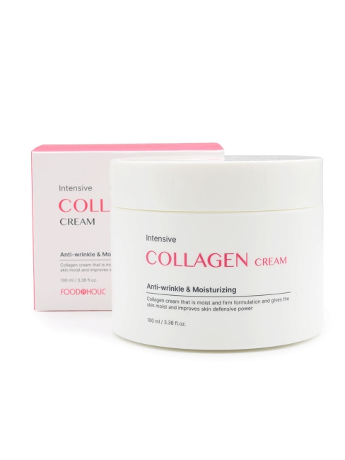 FoodaHolic Крем для лица с коллагеном антивозрастной функциональный Intensive Collagen Cream, 100 мл