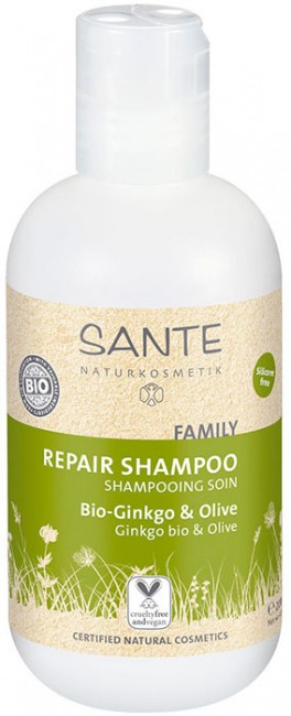 Sante Family Шампунь восстанавливающий с био-гинкго и оливой, 200 мл