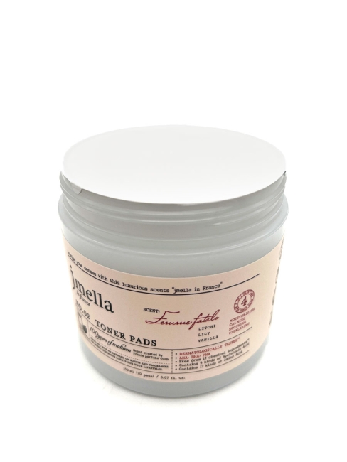 Jmella Парфюмированные тонер-пэды для лица "Роковая женщина" N0.02 In France Femme Fatale Toner, 150 мл Jmella Парфюмированные тонер-пэды для лица "Роковая женщина" N0.02 In France Femme Fatale Toner, 150 мл