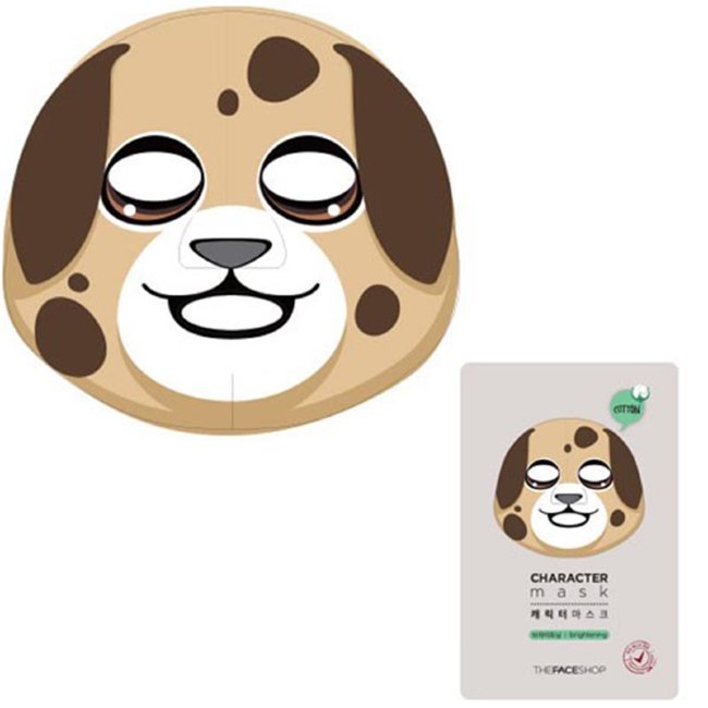 THE FACE SHOP Сharacter Mask Puppy Тканевая маска Щенок, 23 г