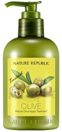 NATURE REPUBLIC Natural Olive Hydro Treatment Кондиционер для волос с масло оливы, 310 мл