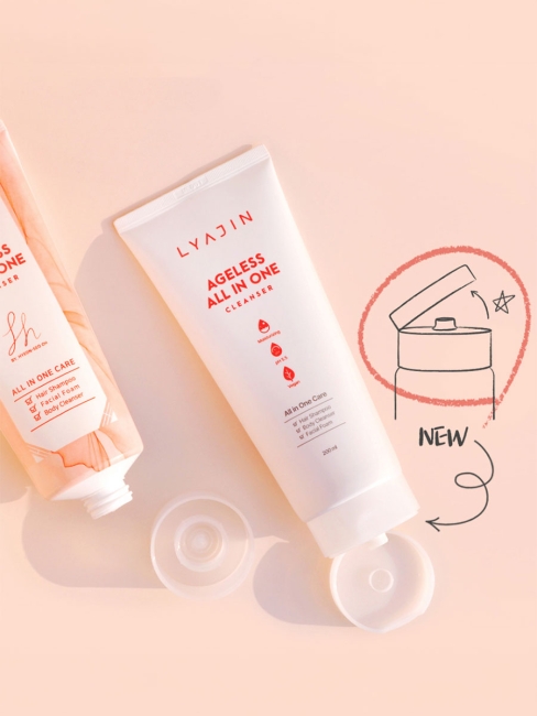 Lyajin Гель для душа все в одном Riagene Ageless All-in-One Cleanser Vegan, 200 мл Lyajin Гель для душа все в одном Riagene Ageless All-in-One Cleanser Vegan, 200 мл