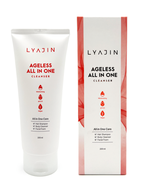 Lyajin Гель для душа все в одном Riagene Ageless All-in-One Cleanser Vegan, 200 мл Lyajin Гель для душа все в одном Riagene Ageless All-in-One Cleanser Vegan, 200 мл