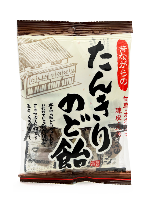 RIBON Карамель леденцовая от боли в горле с травами Tankiri Throat Lozenge 9 шт, 54 г