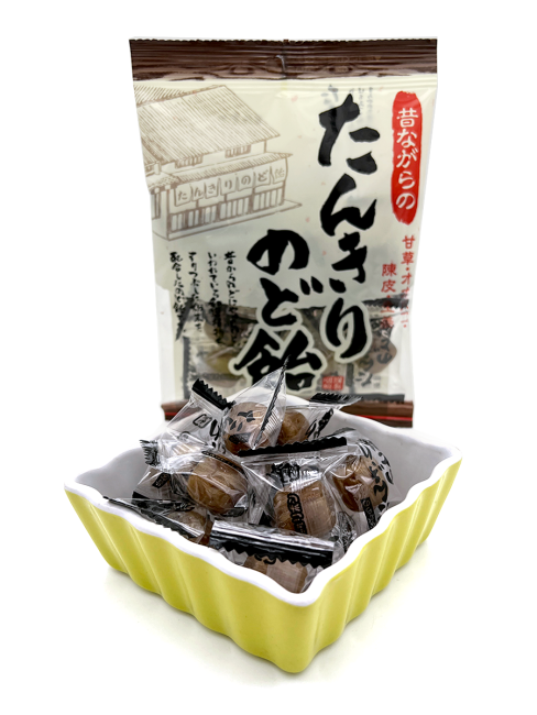 RIBON Карамель леденцовая от боли в горле с травами Tankiri Throat Lozenge 9 шт, 54 г