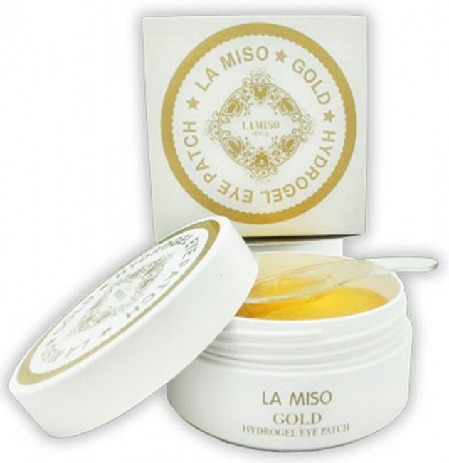 LA MISO Gold Hydrogel Eye Patch Гидрогелевая маска с частицами золота для кожи вокруг глаз, 60 шт LA MISO Gold Hydrogel Eye Patch Гидрогелевая маска с частицами золота для кожи вокруг глаз, 60 шт