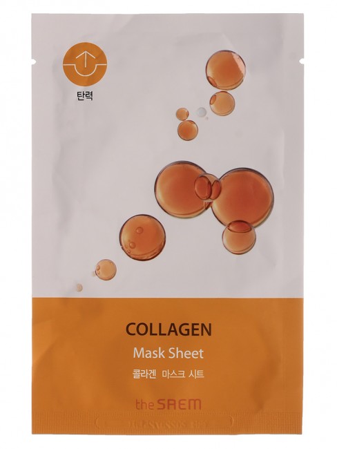 The Saem Маска на тканевой основе для лица BIO SOLUTION Firming Collagen Mask Sheet The Saem Маска на тканевой основе для лица BIO SOLUTION Firming Collagen Mask Sheet