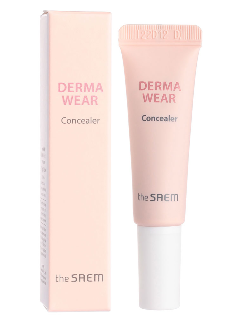 The Saem Крем-консилер Derma Wear Concealer 01 Light Beige, 10 г