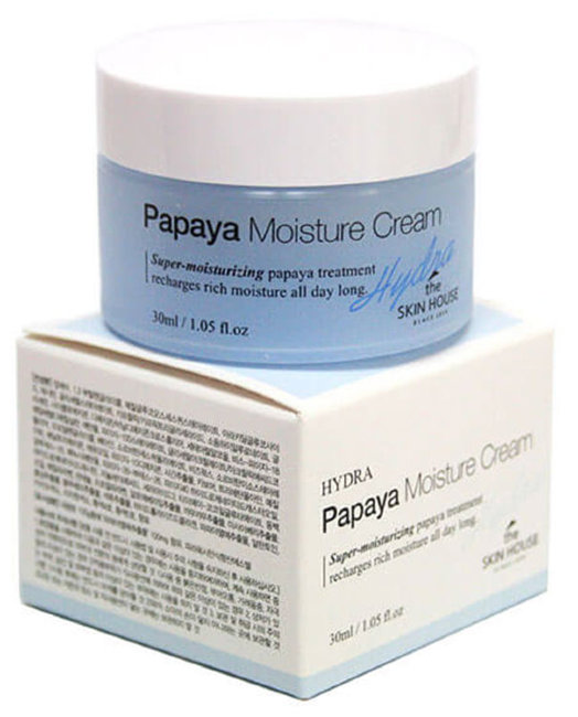 The Skin House Hydra Papaya Moisture Cream Увлажняющий крем с экстрактом папайи, 30 мл The Skin House Hydra Papaya Moisture Cream Увлажняющий крем с экстрактом папайи, 30 мл