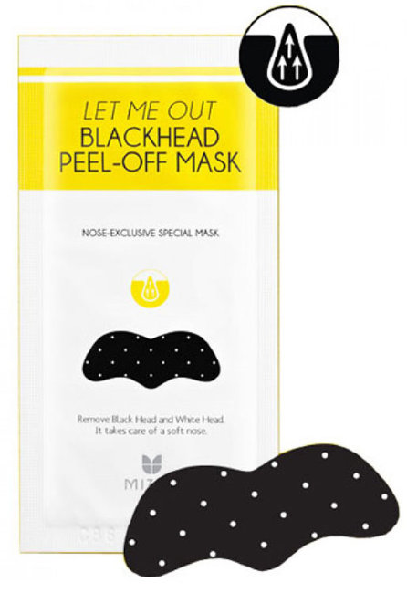 MIZON Let Me Out Blackhead Peel-Off Mask Стикер от черных точек, 1 шт MIZON Let Me Out Blackhead Peel-Off Mask Стикер от черных точек, 1 шт