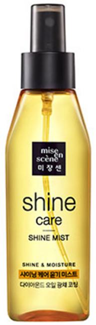 Mise en Scene Shine Care Shine & Moisture Mist Увлажняющий мист для сияния и блеска, 150 мл Mise en Scene Shine Care Shine & Moisture Mist Увлажняющий мист для сияния и блеска, 150 мл