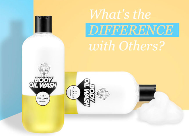 VILLAGE 11 FACTORY Relax Day Body Oil Wash Двухфазный гель масло для душа с арганой, 500 мл