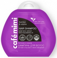 Кафе красоты Le Cafe Mimi Шампунь для волос Питание и Объем, 100 мл
