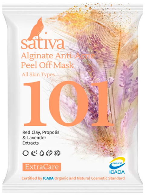 Sativa №101 Маска альгинатная Анти-Акне, 15 г