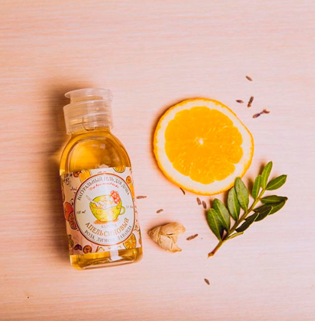 Kleona Гель для душа Апельсиновый, 100 мл Kleona Гель для душа Апельсиновый, 100 мл